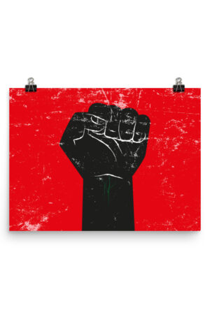 zareef hand palestine in the veins poster