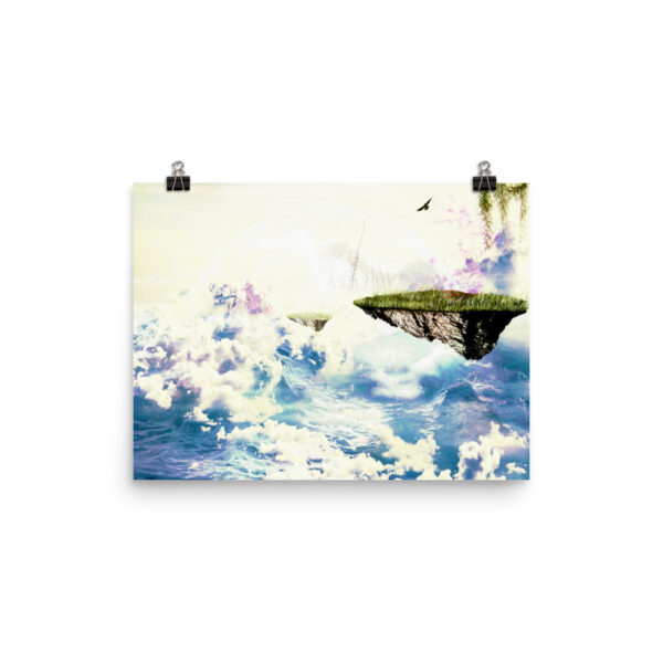 peaceful arab world photo paper poster momenarts